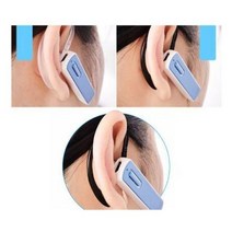 이어후크 이어폰 클립 귀고리 헤드폰 블루투스 헤드셋, 9mm블랙 BL08925