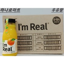 풀무원 아임리얼 오렌지 주스 190mL X12입 멀티팩 1박스, 12개