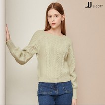JJ지고트 레글런 케이블 크롭 풀오버 니트 GMBP1PO21