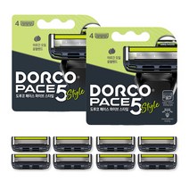 도루코 페이스 파이브 스타일 5중 면도날, 4개입, 2개