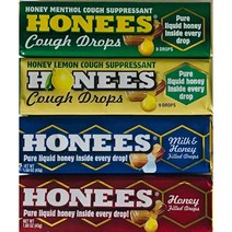 Honees Honey Drops Variety Bundle 허니스 허니 드롭 버라이어티 팩 (총 4팩)
