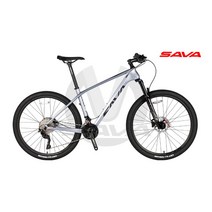 [사바코리아] 사바 M6 DEORE 30단 29인치 카본 MTB 자전거 2022, Black/Red, 17