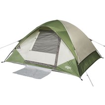 웬젤 잭 파인 돔형 텐트, Green + White, 4인