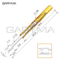 100 팩 디아 1.5mm P160-Q2 스프링 프로브 포고 핀 길이 24.5mm 스트로크 봄 Froce:140g 도구, 한개옵션0