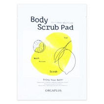 당일출고올가플러스 바디 스크럽 패드, 단품, 단품