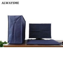 모니터커버 Alwaysme 3pcs 또는 1pcs 세트 27 인치 29 인치 32 인치 컴퓨터 먼지 커버 보호대 범용 dell sumsung hp lenovo benq에 119, 3pcs-32 인치