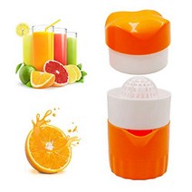 Hyshina Hand Juicer Citrus Orange Squeezer Manual Lid Rotation Press Reamer for Lemon Lime Grapefrui, 1