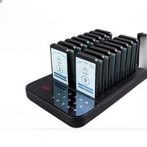 카페 진동벨 카드형 호출기 세트 식당 레스토랑, QC668  16개세트(진동/빛/알림)