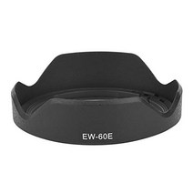 EW-60E 렌즈 후드 ABS 플라스틱 렌즈 후드 높은 음영 꽃 모양 렌즈 후드 Canon EF-M 11-22mm f 4-5.6 IS STM 용