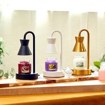 미니 루체 캔들워머+지니어스 캔들 스몰자 +할로겐전구 2개 세트, 미니 루체_화이트, 레몬라벤더