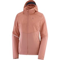 Salomon 여성용 스탠다드 윈드 재킷 브릭 더스트 XL