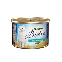 뉴트리나 비스트로캔 160g 24개입 고양이간식, 참치와 멸치