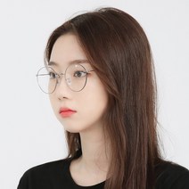 라핑 남녀공용 동글이 원형 메탈 안경