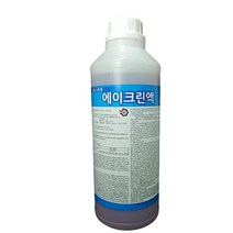 감염병예방 살균소독제 에이크린액1리터 건물식당 학교 소독 닥터 솔루션 크린, 500ml, 1개