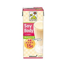 키코맨 SoyBody 살짝 바닐라 200ml×18개 キッコーマン SoyBodyほんのりバニラ 200ml×18本