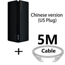 와이파이 증폭기 공유기 인터넷 샤오미 5GHz Wifi 라우터 신호 리피터 확장 기가비트 6 Nord Vpn 메쉬 홈, [02] Add AU adapter, [06] AX3000 Add 5M Cable
