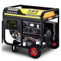 발전기 단상 선박 캠핑 야외 과전류보호 가솔린 발전기 3500W, 3500W수동시동+휘발유220V