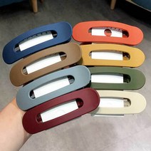 PKG 특대형 빅사이즈 컬러 여성 올림머리 집게핀 헤어집게 바나나핀