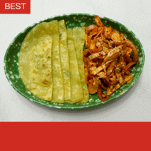 서문시장 대구납작만두 비빔만두 전국택배 4팩(60장), 1개, 200g