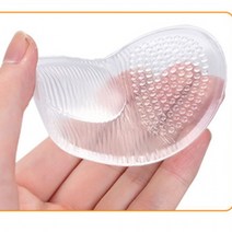구두 아치 평발 신발 깔창 실리콘 젤 쿠션, 투명