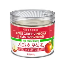 퓨어영 사과초모식초 자일로바이오틱스 분말 200g 애플사이다비니거, 1통