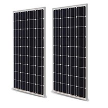 가정용태양광발전설치비용 25년 보증 가장 효율적인 100w 100와트 단단한 단결정 홈, 협력사, 200w 유리 패널