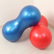 강아지 짐볼 슬개골 탈구 재활 훈련 애견 밸런스볼 기구, 핑크 땅콩 공
