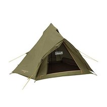 콜맨 325 원폴 텐트 3인-4인용 Excursion Tipi, 올리브, 단일 항목