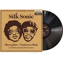 브루노 마스 AN EVENING WITH SILK SONIC 바이닐 LP 레코드 판