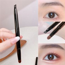 메이크업 메이크업 브러쉬 휴대용 더블 헤드 아이 섀도우 코 하이라이트 컨실러 디테일 블렌딩 눈썹 립 화, 한개옵션1, 03 Eyeshadow-eyebrow