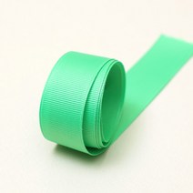 엔소엔 골지리본 골직 선물포장리본끈 10mm 롤, 골지33연초록색 45M 1롤