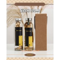 [골드러시]320ml 담금주키트 도라지담금주 담금주선물 담금주선세트 담금주키트선물세트 담금주만들기, 완성형, 영지버섯
