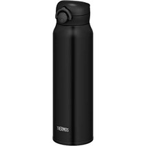 써모스 보온병 JNR-601 보냉병 원터치 분리세척가능 텀블러 350ml 500ml 600ml 750ml, 600mlml, 매트블랙