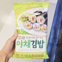 풀무원 [풀무원] 야채꼬마김밥세트 CT1 124g, 아이스보냉백포장, 1개