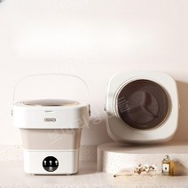 미니접이식세탁기 가정용 향균 여행용 캠핑 애견 속옷 출장, (업그레이드)핑크-타이머+UV광선+배수바구니