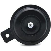 일본직발송 10. BSK 오토바이 경적 유니버설 방수 라운드 스피커 12V 1.5A 105DB 오토바이 전기 오토바이, ONE SIZE, One Color