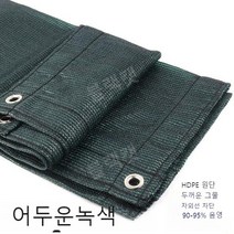 테라스가림막 두꺼운 패브릭 자외선 차단 그물 캐노피 정원 울타리 베란다 발코니 정보 보호, 0.8mx6m, 어두운녹색