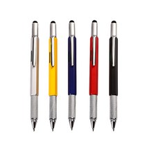 스트림 다기능 터치펜 볼펜 작업용 STP-6-1, 5.스트림 멀티펜 (노랑)