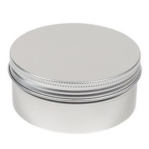 알루미늄 틴케이스 150ml 실버/캔들 용기 만들기, 1개