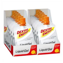 Dextro Energy Energy Gel 덱스트로 에너지 에너지 리퀴드 젤 오렌지 60ml 12팩