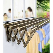 빨래건조대 원룸 소형 접이식 벽부착 미니, 2m 3극 강화 브라켓