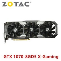 ZOTAC GTX 1070 Ti 1070Ti 8GB 게임용 GPU 비디오 카드 NVIDIA GeForce GTX1070 GTX1070Ti 그래픽 데스크탑 PC 컴퓨터 게임, GTX1070 8GB