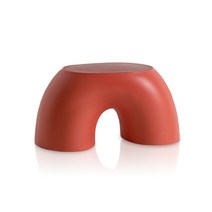 온리브 레인보우 키즈 스툴 의자, 레드