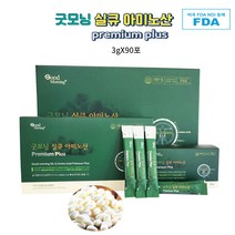 굿모닝 실큐 아미노산 프리미엄 플러스 천연누에 실크아미노산 단백질영양제 3gX90포, 실큐아미노산 3gX90포, 30g, 1개