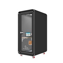 방음부스 노래방 가정용 피아노 연습실 노래 보컬연습, 화이트 100x120x220, 1개