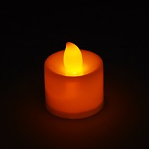 파티해 LED 티라이트캔들 백색(낱개), 황색
