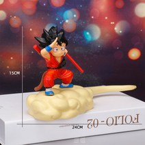 근두운타고 날아가는 손오공 굿즈 15cm 키덜트 피규어 장식 모델 뽑기방 애니 캐릭터 챔피언 프라모델