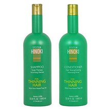 하야시 시스템 히노키 샴푸 & 컨디셔너 33.8oz Duo "Set&quo/7602183, 상세내용참조