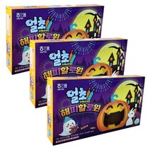 해태 얼초 해피할로윈 72g (1개.3개.4개.5개.6개.12개) 세트, 72gx3개