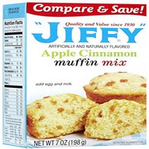 Jiffy Apple Cinnamon Muffin Mix - 7 oz, 1